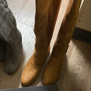 Tan Leather Women's Boots